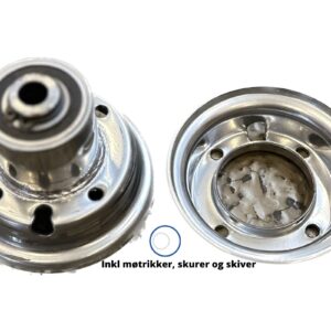 GK 1.50-3 D 6004RS-85-13 Sølv